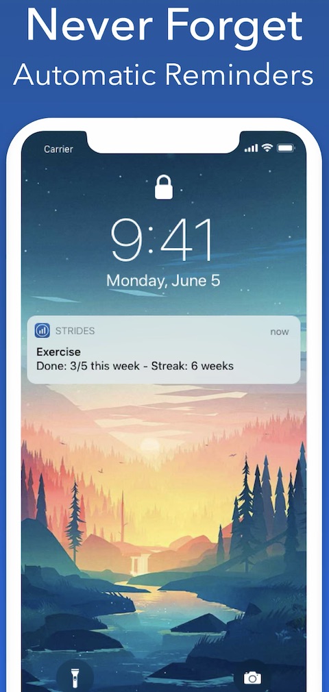 Strides iOS screenshot aplikace 3 Strides iOS screenshot aplikace