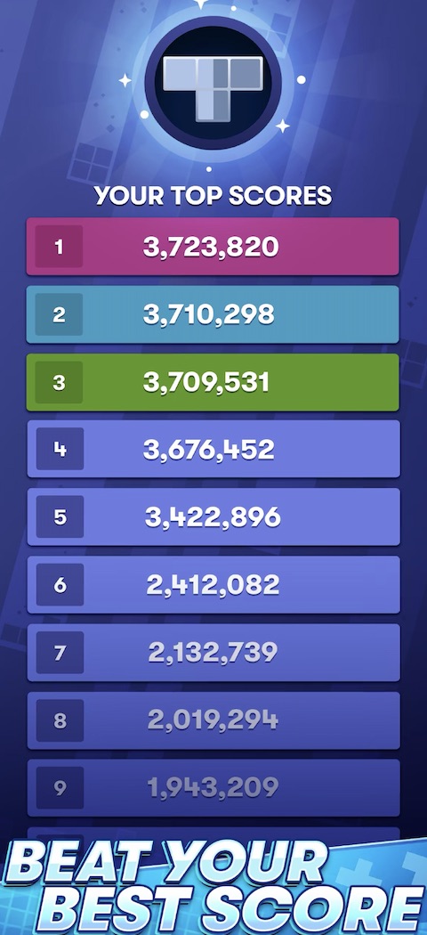 Tetris pro iOS od N3TWORK 4 Tetris pro iOS od N3TWORK