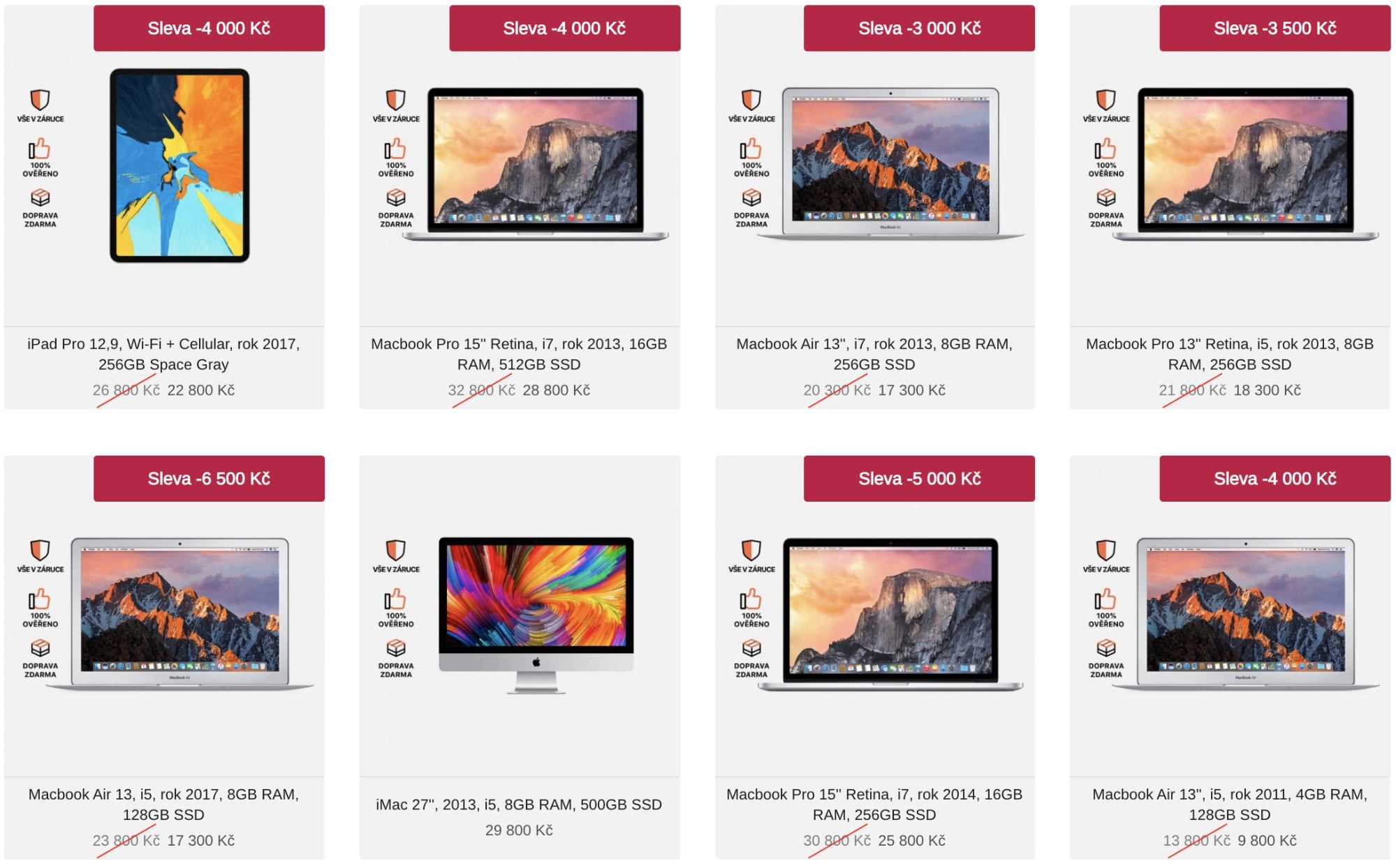 Apple TRH - Výprodej