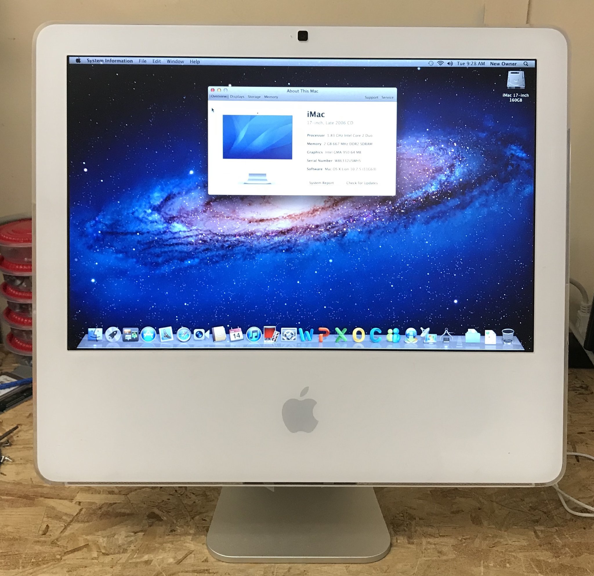 mactracker late 2006 imac