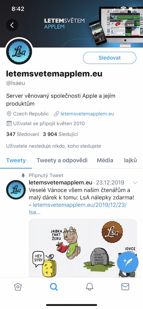Twitter Lite webova aplikace screenshot 3 Twitter Lite webova aplikace screenshot