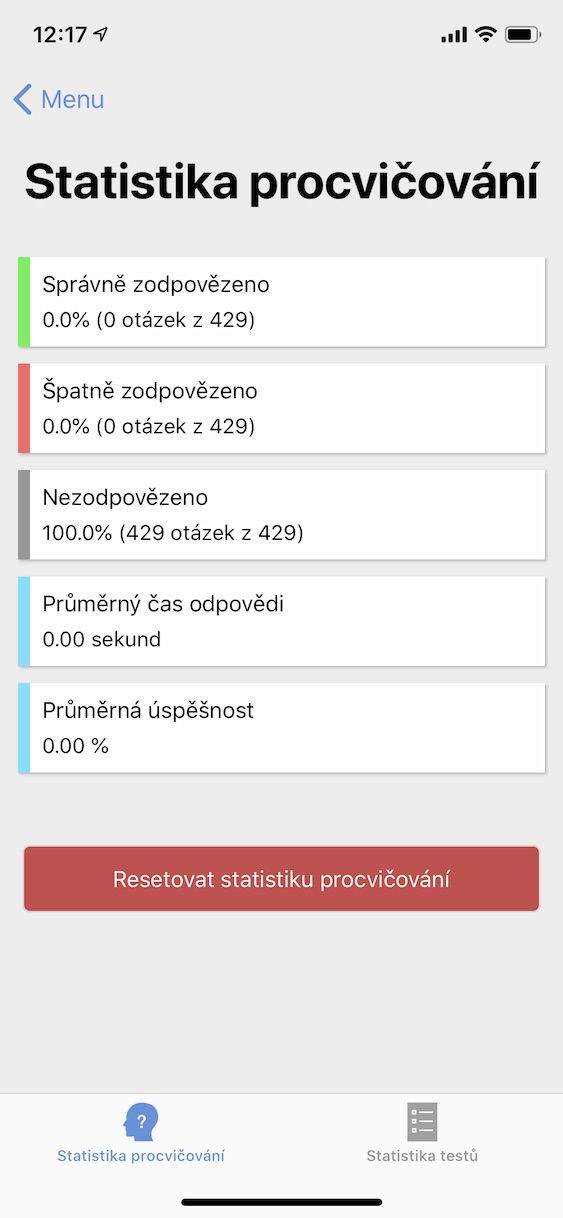 aplikace_autoskola_ios7 aplikace autoškola