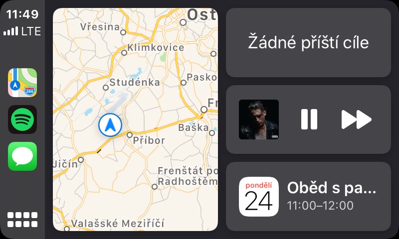 funkce carplay