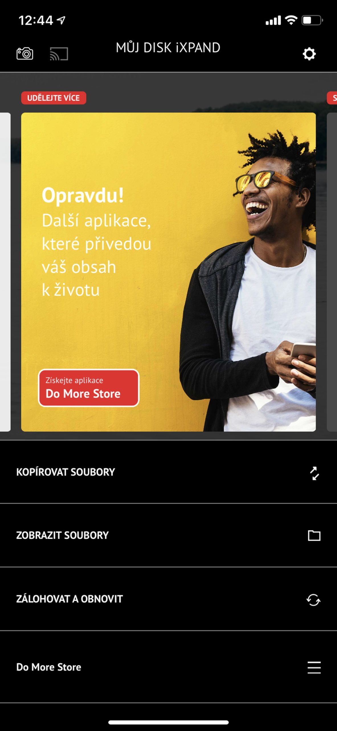 ixpand app dashboard