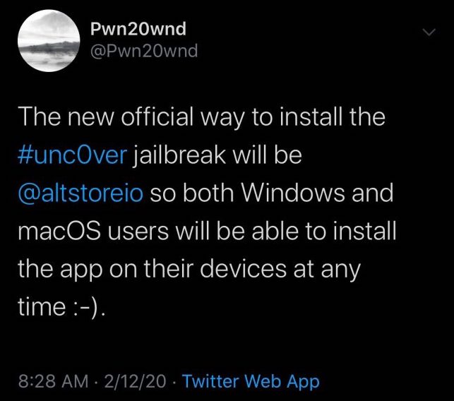 unc0ver_jailbreak_twitter2 unc0over jailbreak informace