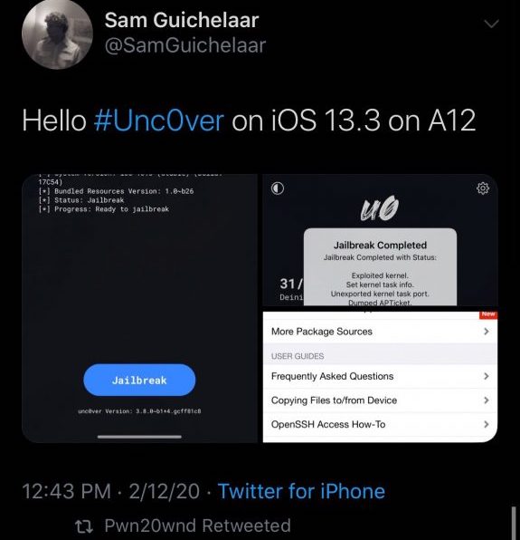 unc0ver_jailbreak_twitter4 unc0over jailbreak informace