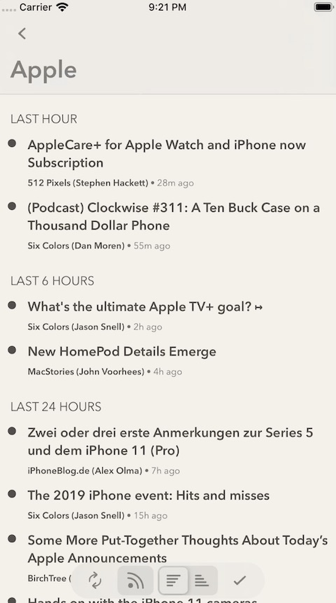 Fiery Feeds iOS aplikace 10 Fiery Feeds iOS aplikace