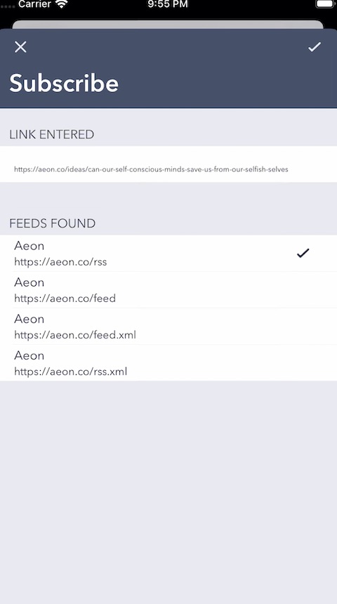 Fiery Feeds iOS aplikace 6 Fiery Feeds iOS aplikace