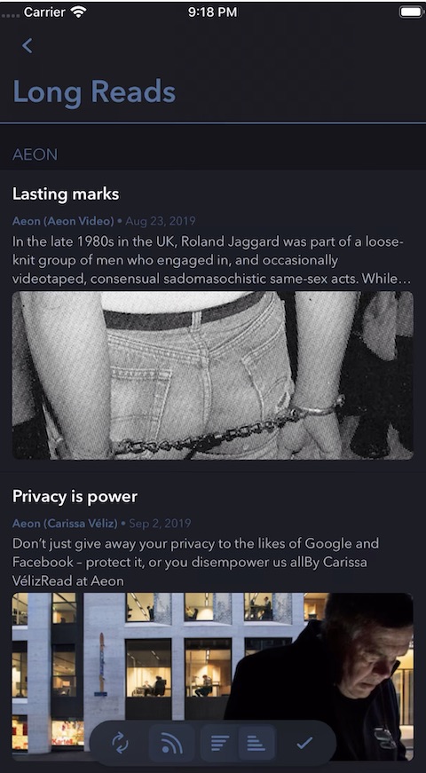Fiery Feeds iOS aplikace 9 Fiery Feeds iOS aplikace