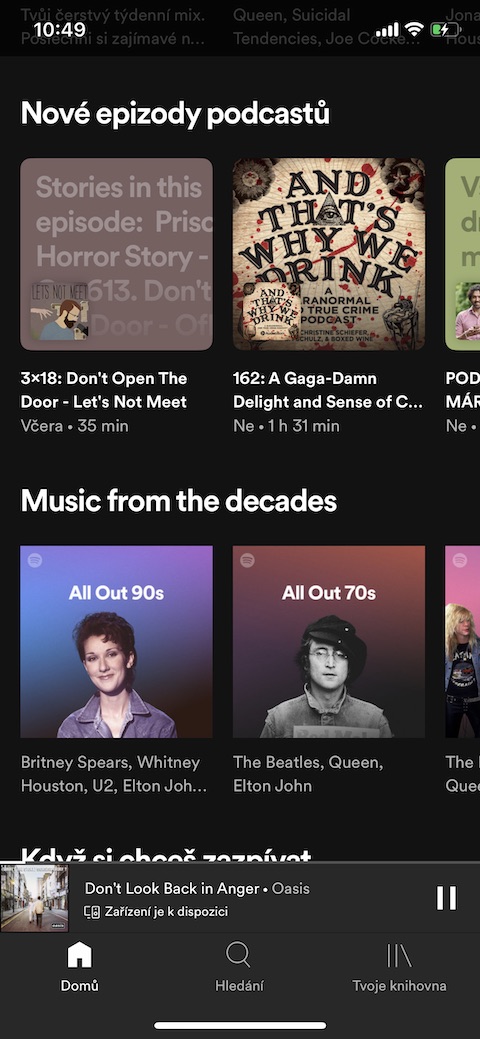 Spotify novy vzhled 2 Spotify novy vzhled