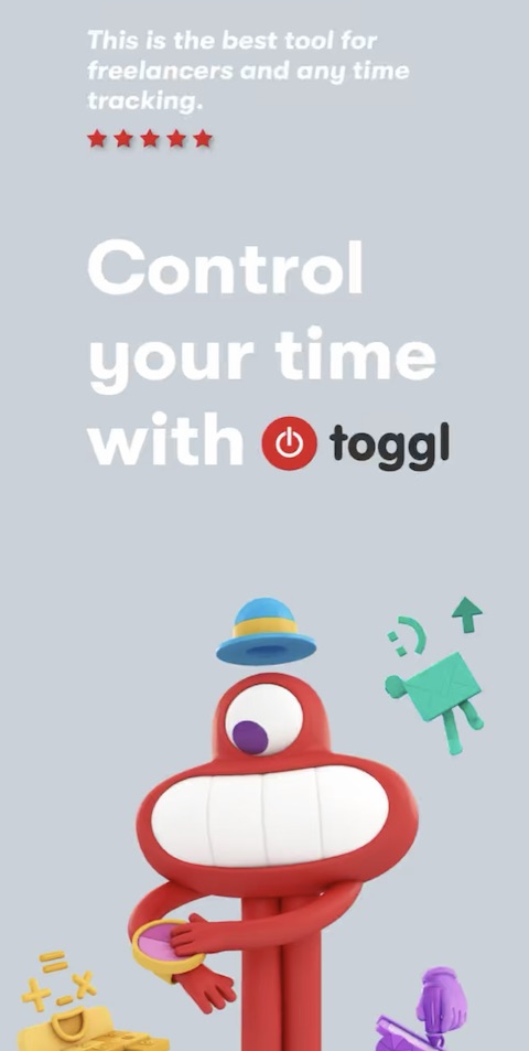 Toggl iOS aplikace 7 Toggl iOS aplikace
