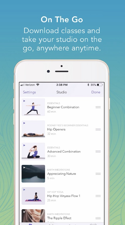 Yoga Studio joga iOS 5 Yoga Studio joga iOS