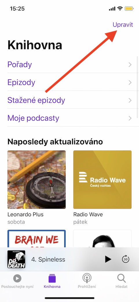 iOS Podcasty pridat podcast podle URL 1 iOS Podcasty pridat podcast podle URL