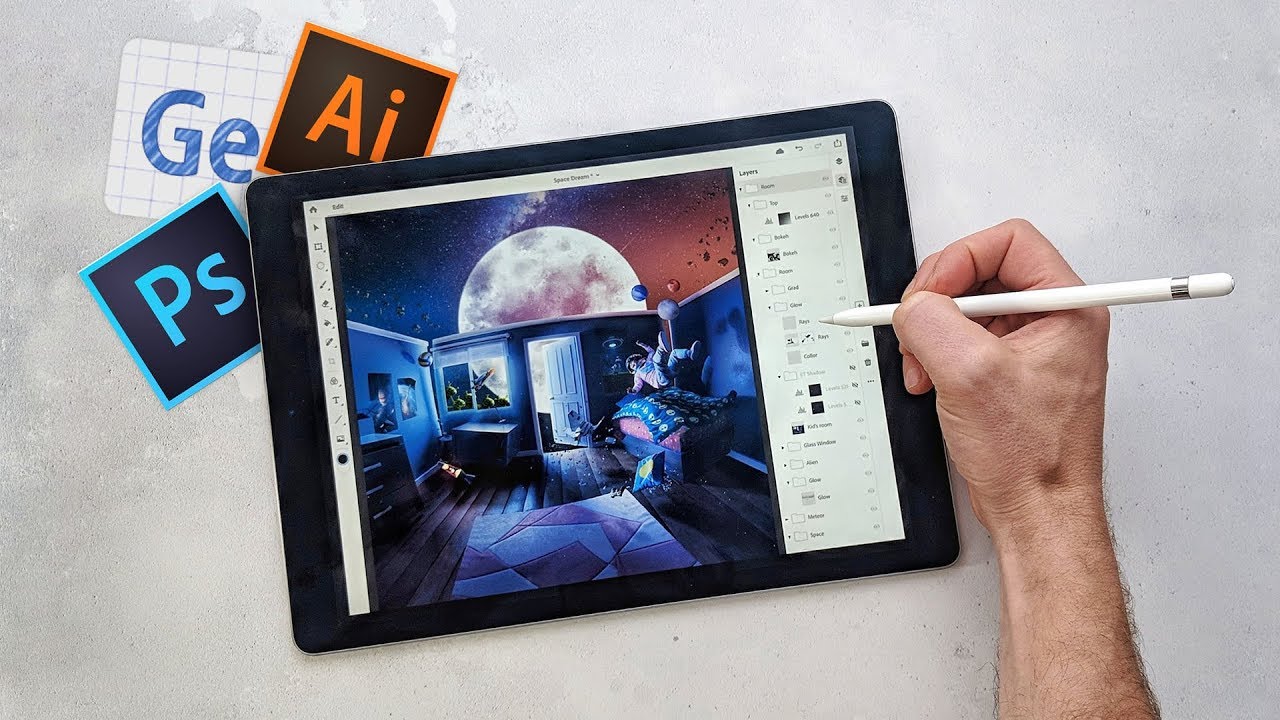 adobe photoshop touch ipad pro