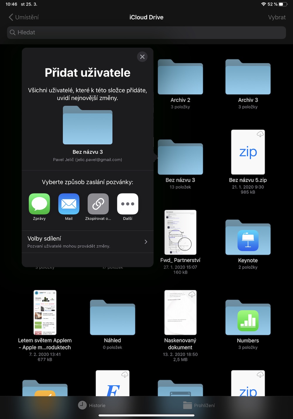 sdileni_slozek_ipad_icloud2 sdílení složek icloud