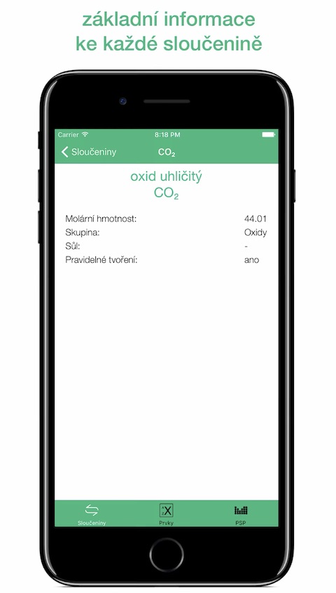Chemie do kapsy iOS 5 Chemie do kapsy iOS