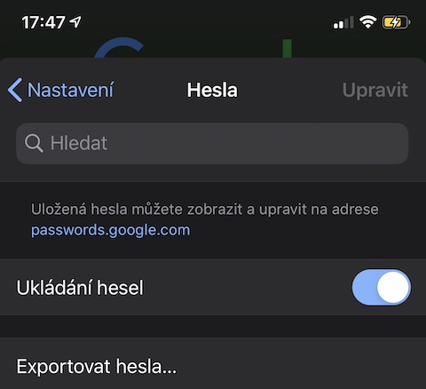 Chrome iOS Platby hesla adresy 3 Chrome iOS Platby hesla adresy