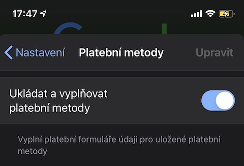 Chrome iOS Platby hesla adresy 4 Chrome iOS Platby hesla adresy