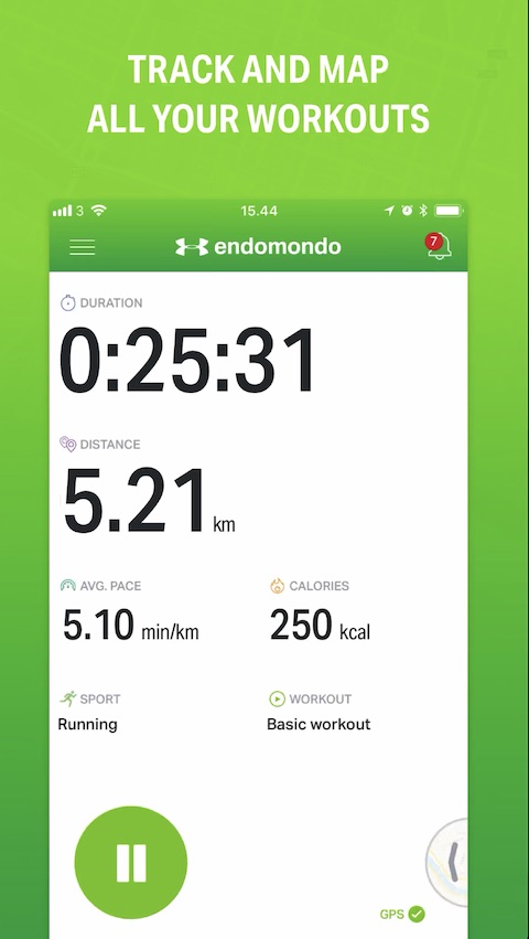 Endomondo iOS 1 Endomondo iOS