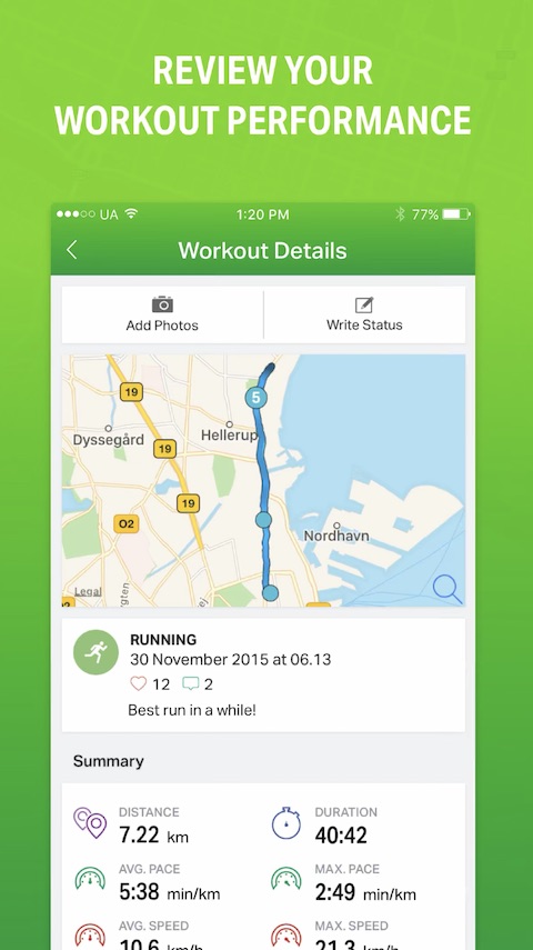 Endomondo iOS 2 Endomondo iOS