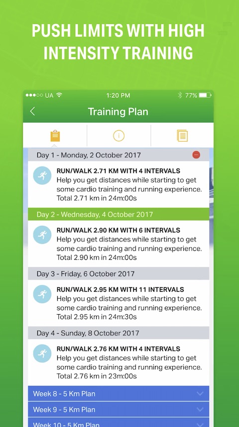 Endomondo iOS 4 Endomondo iOS