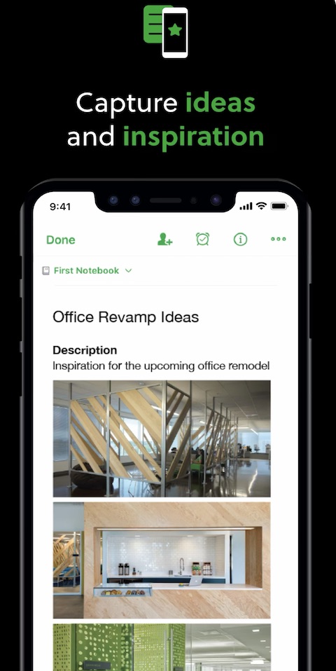 Evernote iOS 2 Evernote iOS