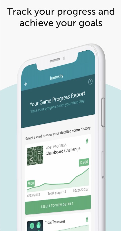 Lumosity iOS 7 Lumosity iOS