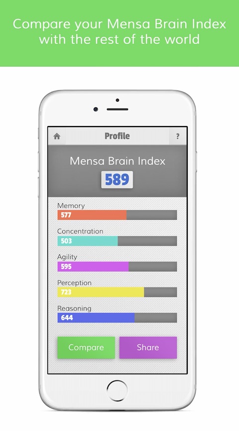 Mensa Brain Training iOS 2 Mensa Brain Training iOS