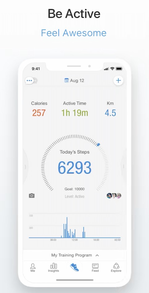 Pacer Pedometer iOS 4 Pacer Pedometer iOS