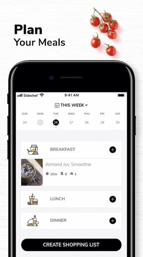 SideChef iOS 6 SideChef iOS