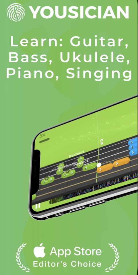 Yousician iOS 8 xYousician iOS