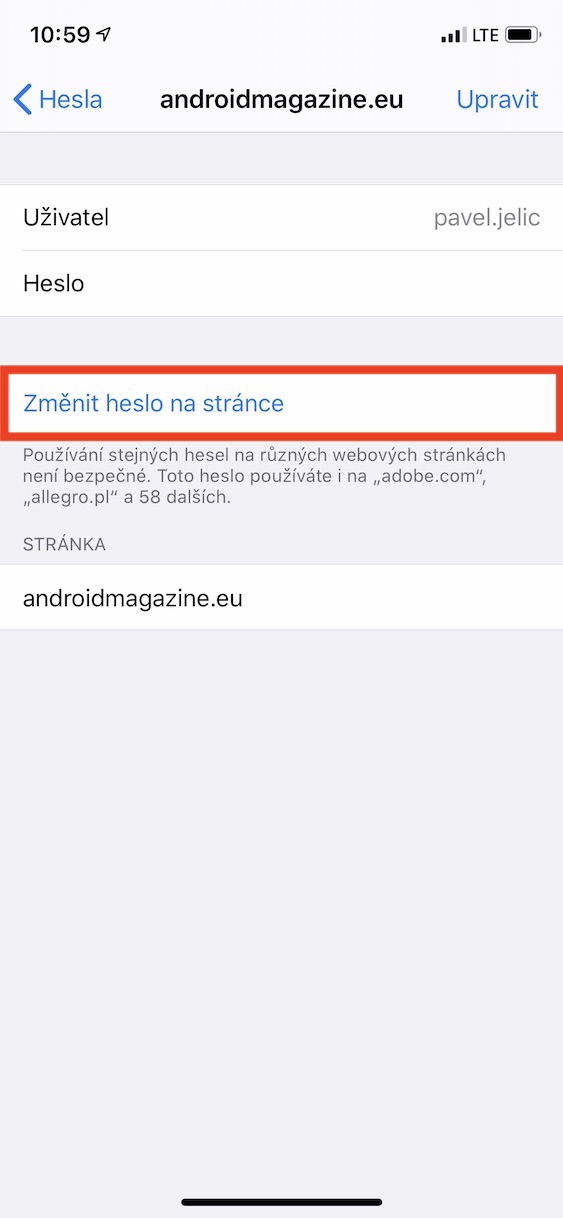 hesla_ucty_iphone5 jak spravovat hesla a účty na iphonu