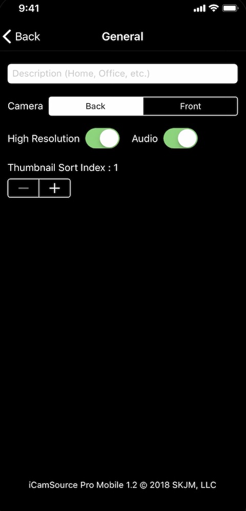 iCam Source Pro Mobile iOS 5 iCam Source Pro Mobile iOS