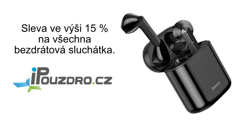 iPouzdro – 15% sleva na bezdrátová sluchátka