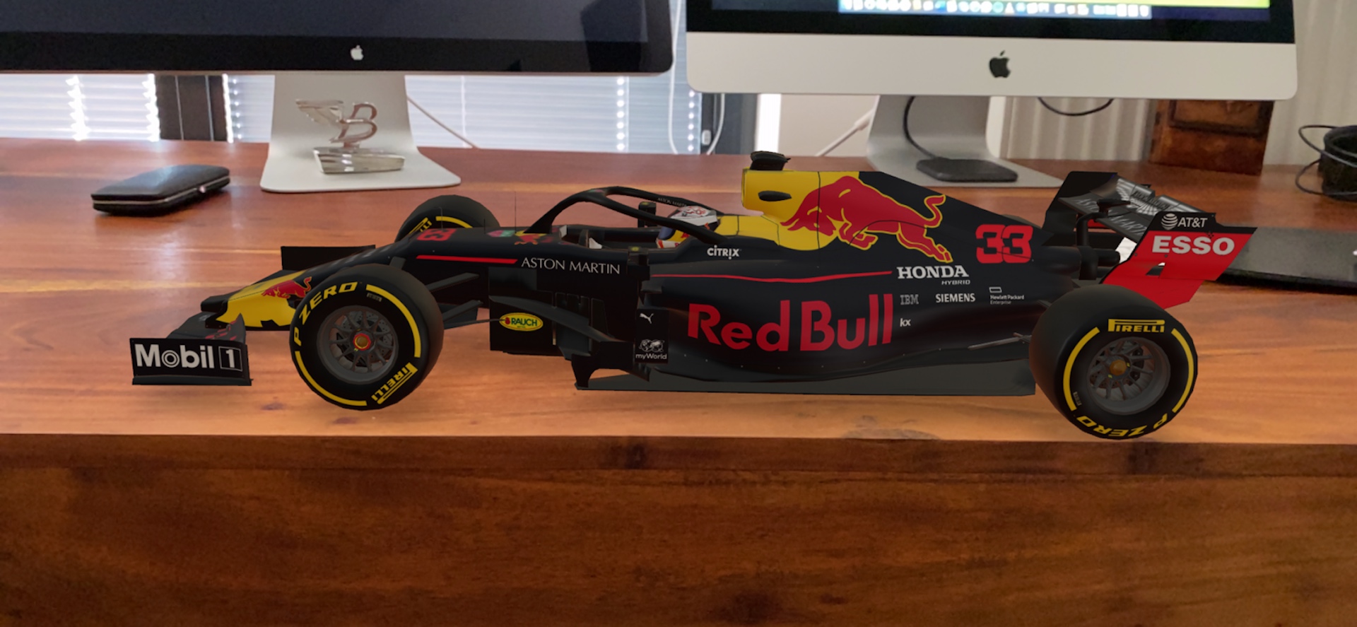 red bull racing car profile