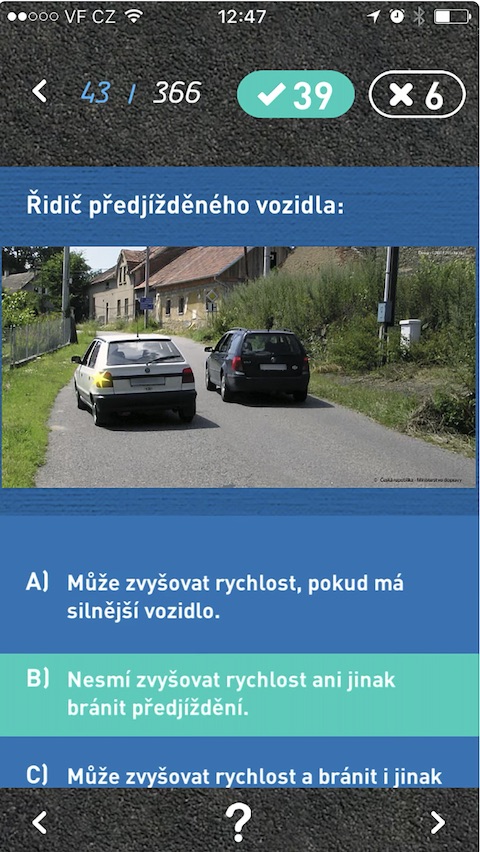 Autoskola bezpecne cesty iOS 1 Autoskola bezpecne cesty iOS