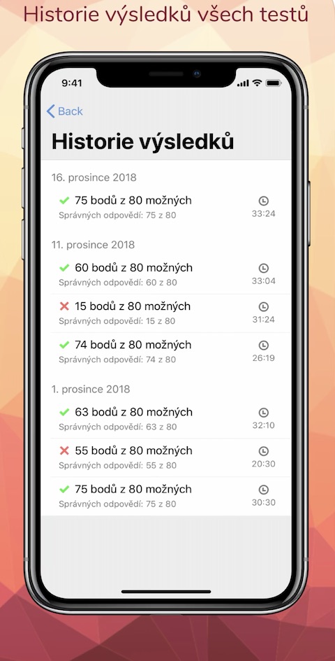 Profesni zpusobilost ridice iOS 1 Profesni zpusobilost ridice iOS