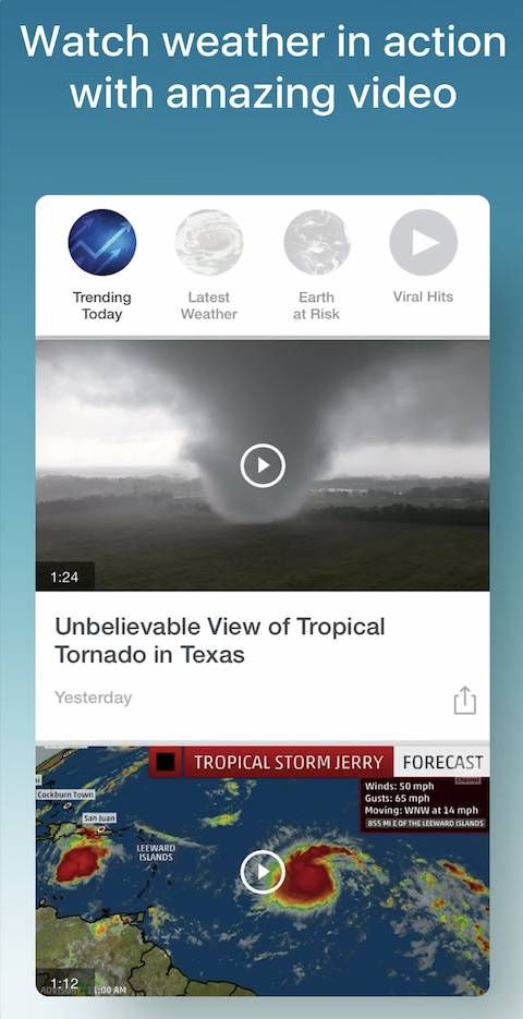 The Weather Channel iOS 1 The Weather Channel iOS