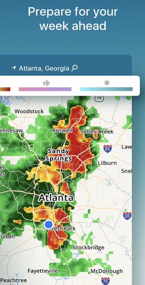 The Weather Channel iOS 4 The Weather Channel iOS 4