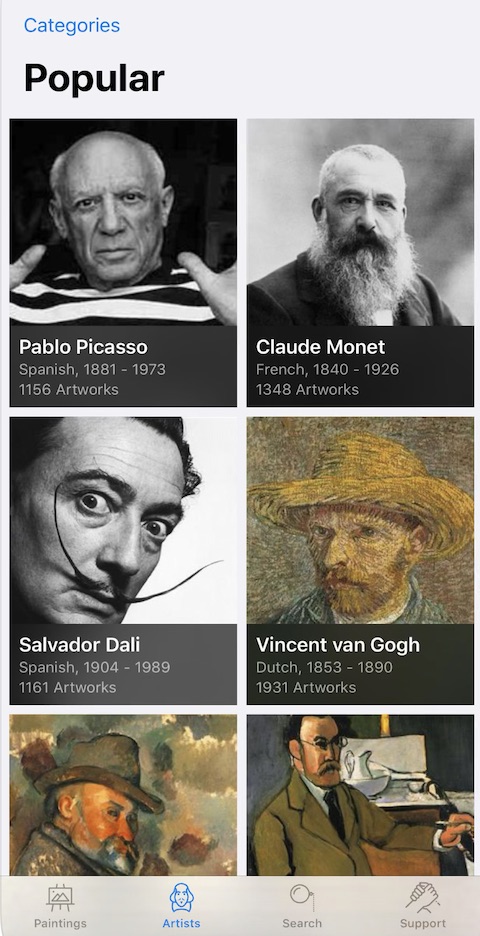 Wikiart iOS 4 Wikiart iOS