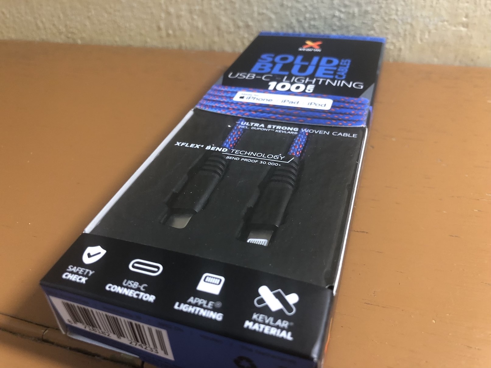 Xtorm Solid Blue USB-C Lightning 100 cm 10 Xtorm Solid Blue USB-C/Lightning