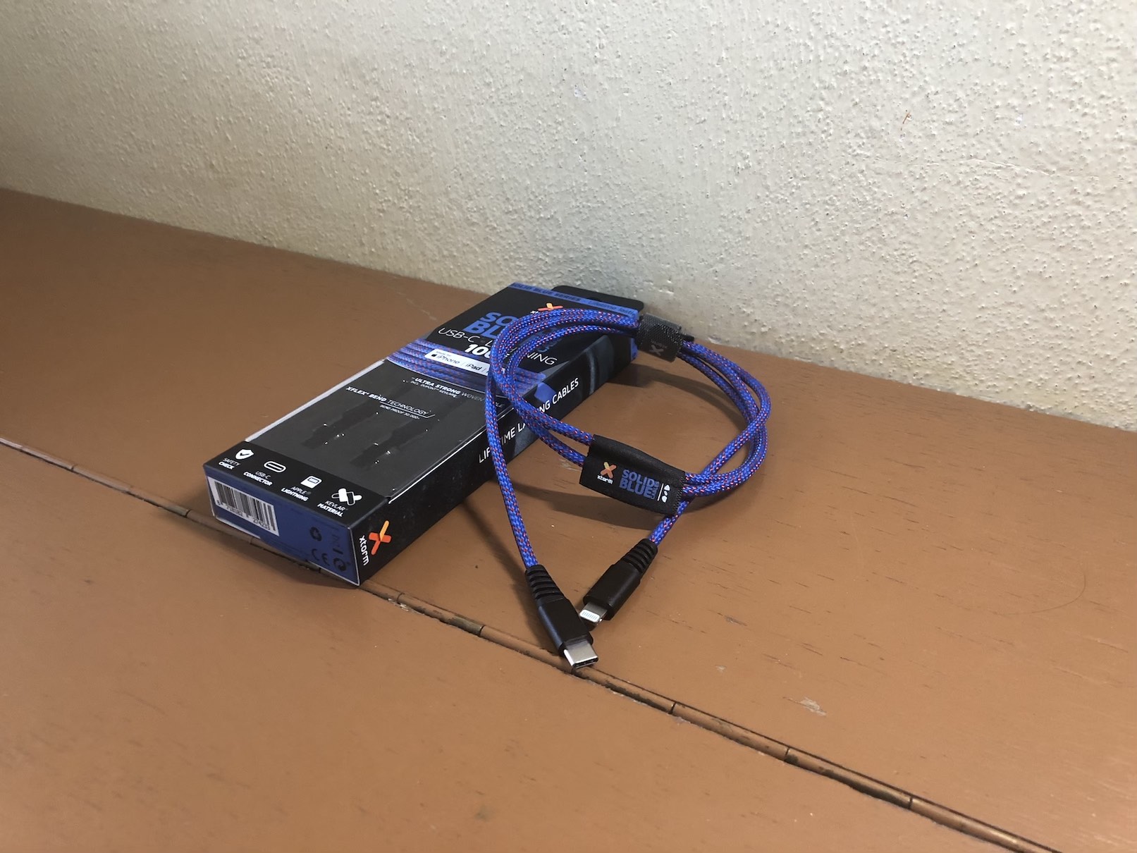 Xtorm Solid Blue USB-C Lightning 100 cm 23 Xtorm Solid Blue USB-C/Lightning