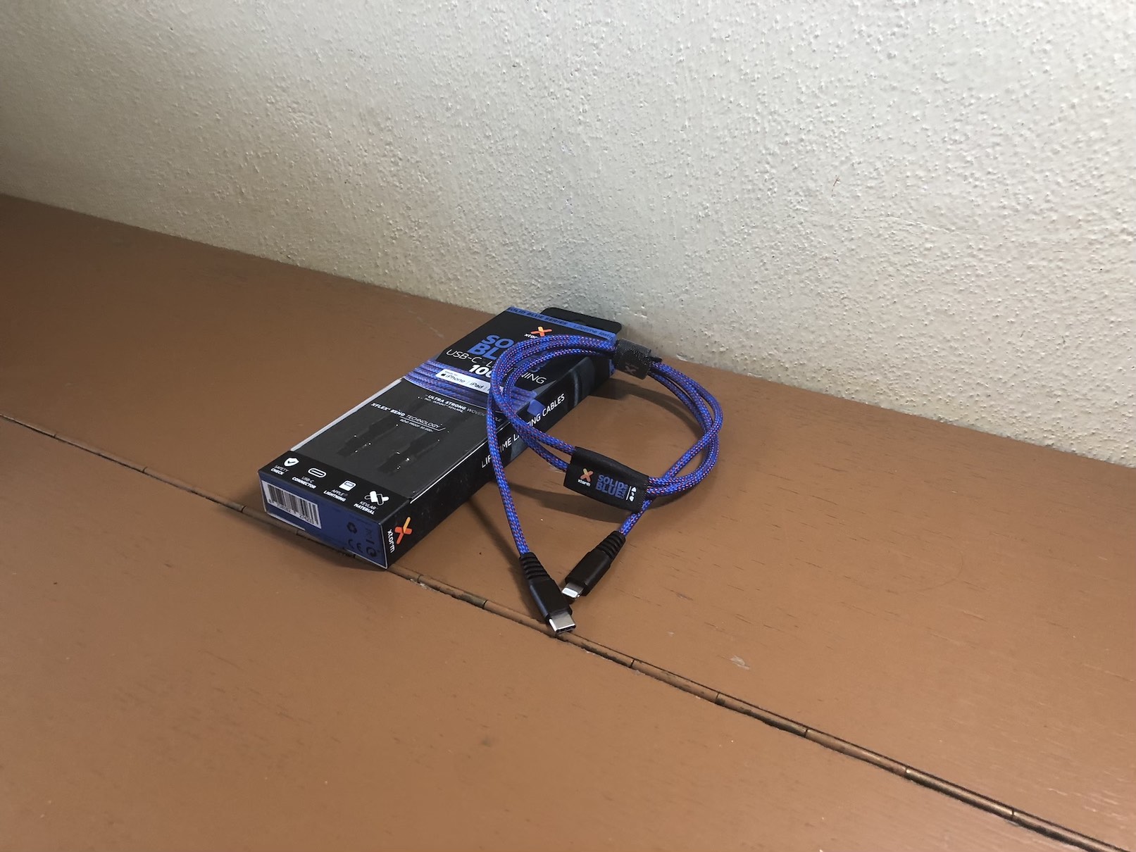 Xtorm Solid Blue USB-C Lightning 100 cm 24 Xtorm Solid Blue USB-C/Lightning