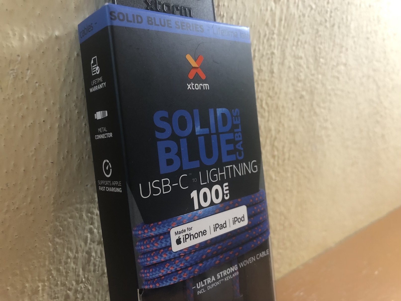 Xtorm Solid Blue USB-C Lightning 100 cm 3 Xtorm Solid Blue USB-C/Lightning