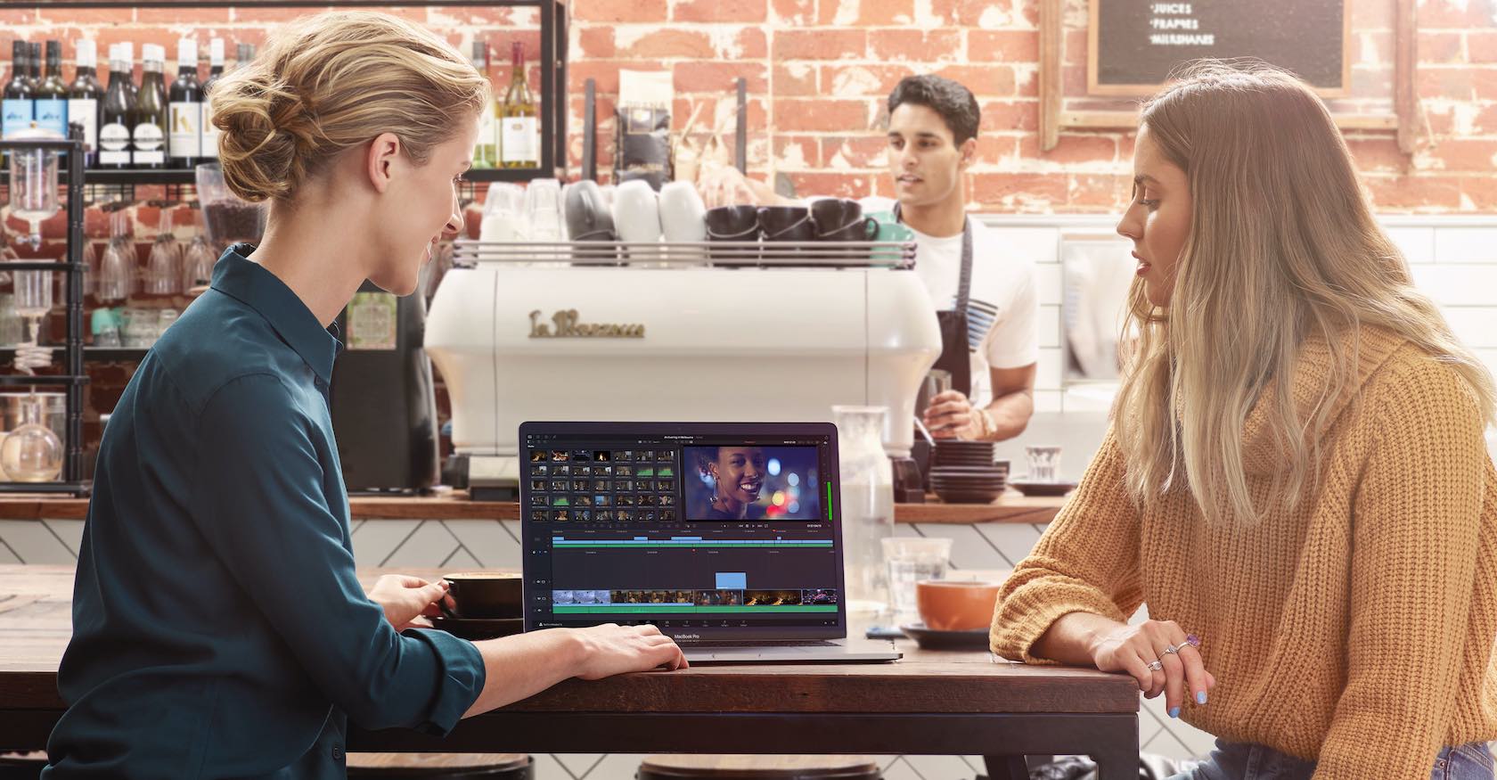 add watermark davinci resolve
