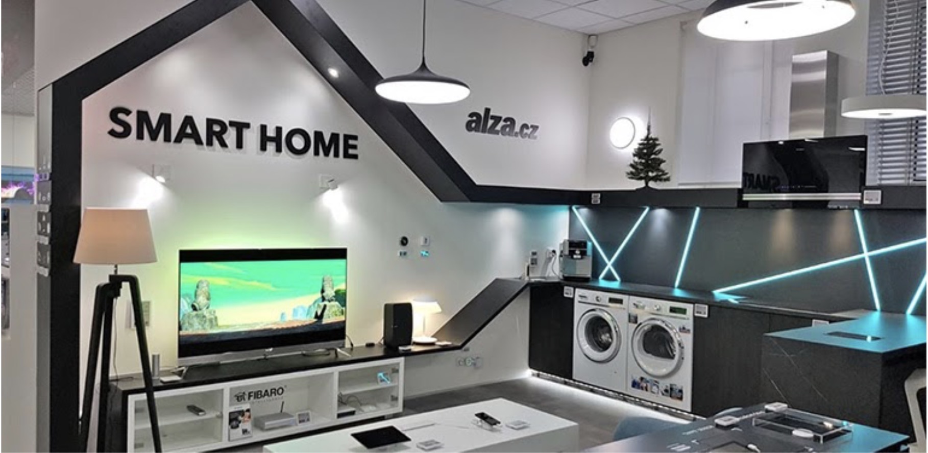 modern smart home interior