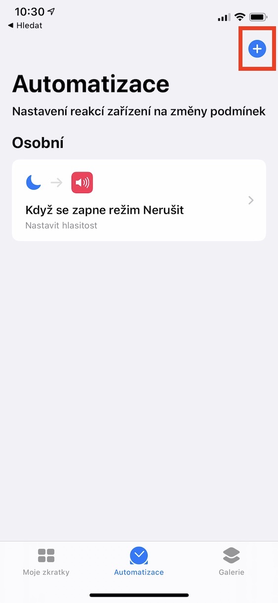 nerusit_hry_automaticky3 režim nerušit př ihraní automaticky
