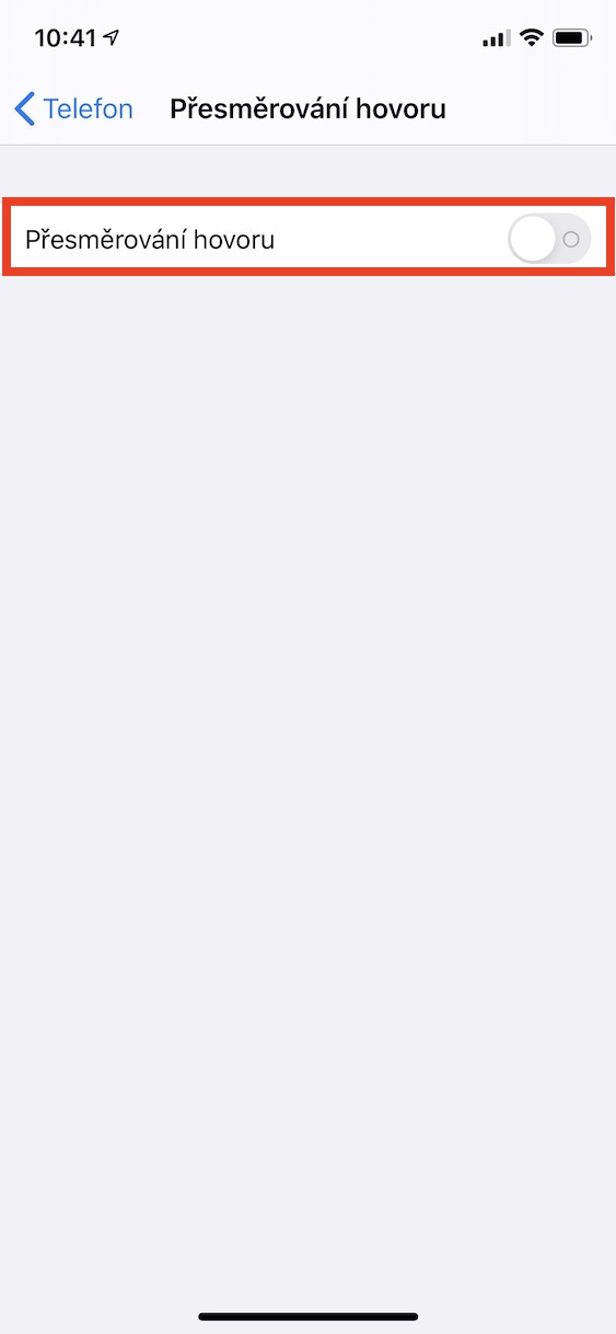 presmerovani_hovoru_ios3 přesměrování hovorů v ios