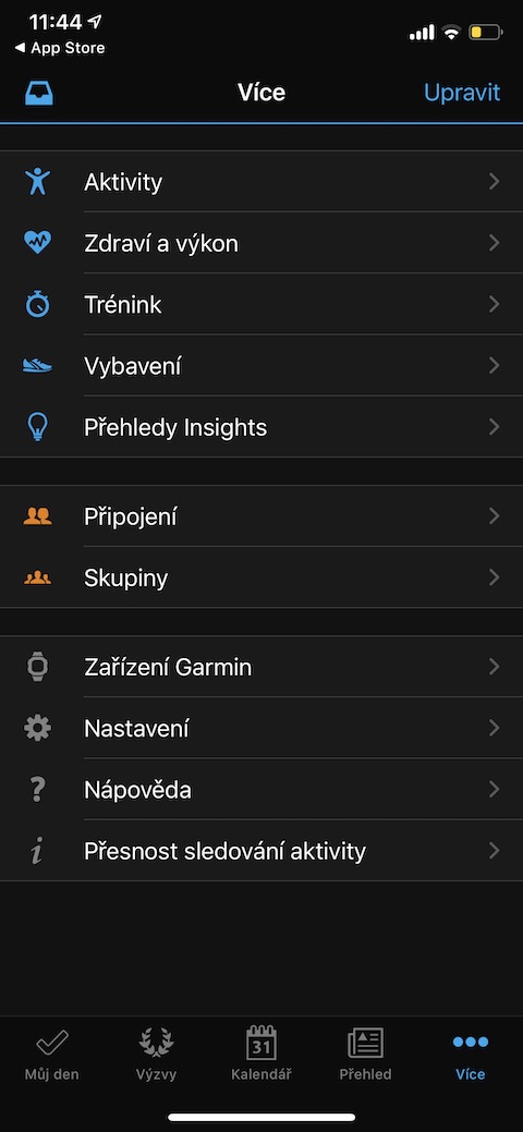 Garmin Connect iOS 11 Garmin Connect iOS