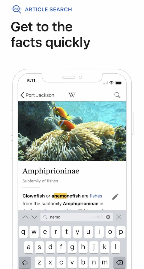 Wikipedia iOS 1 Wikipedia iOS